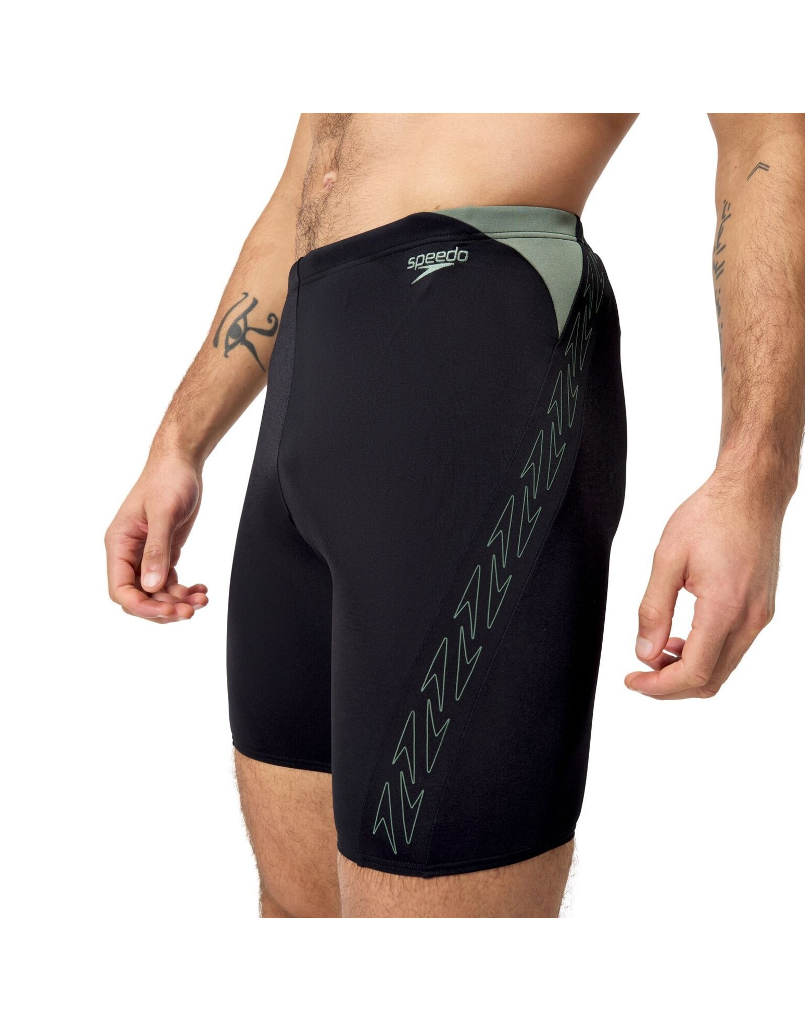 Speedo ECO+ H-BOOM SPLICE JAM BLA/GRN