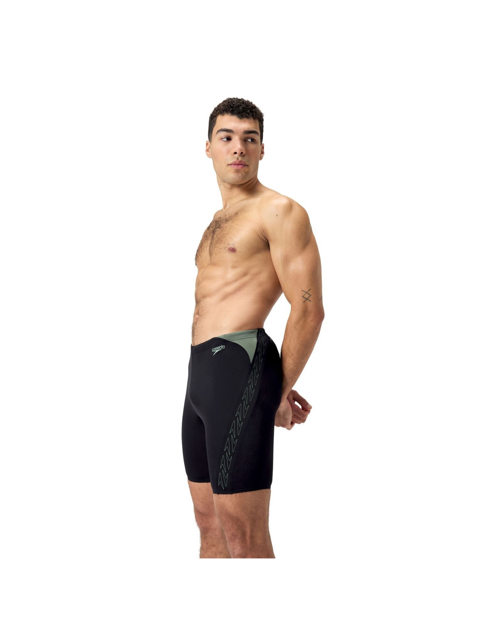 Speedo ECO+ H-BOOM SPLICE JAM BLA/GRN