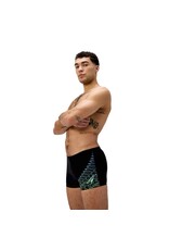 Speedo ECO MEDLEY LOGO AQSH BLA/GRN