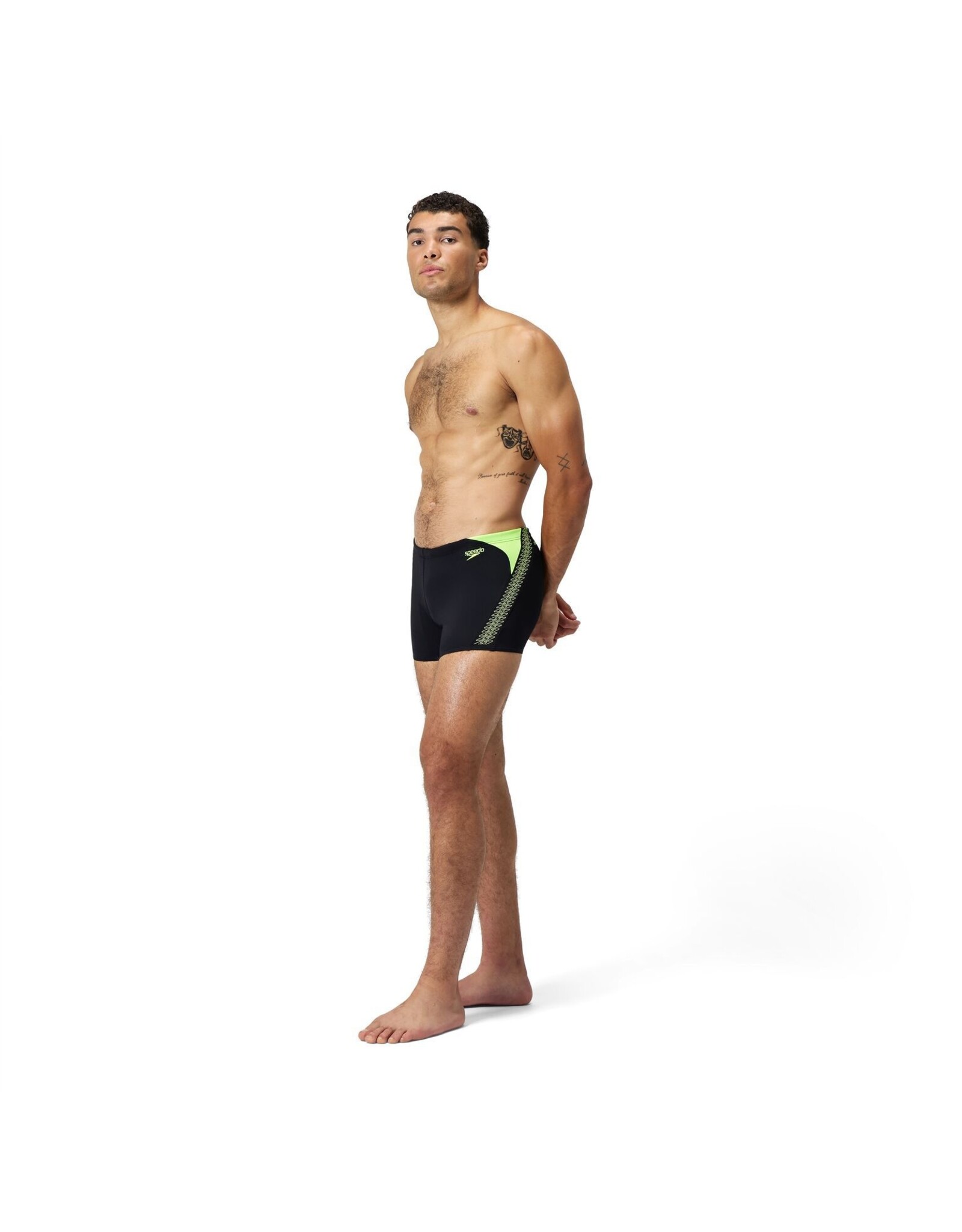 Speedo ECO+ HYPERBOOM SPLICE AQSH BLA/YEL