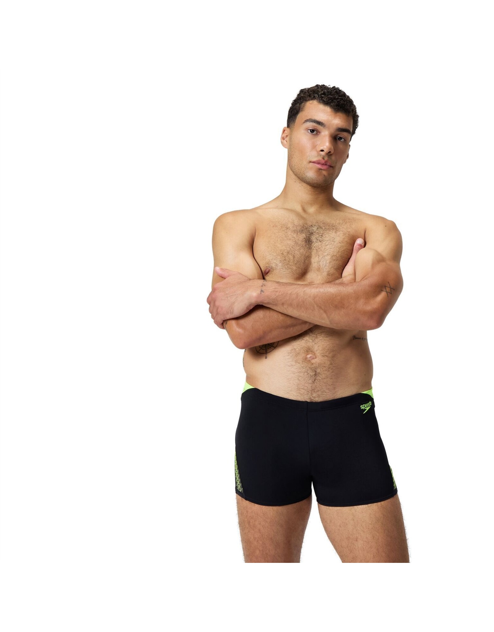 Speedo ECO+ HYPERBOOM SPLICE AQSH BLA/YEL