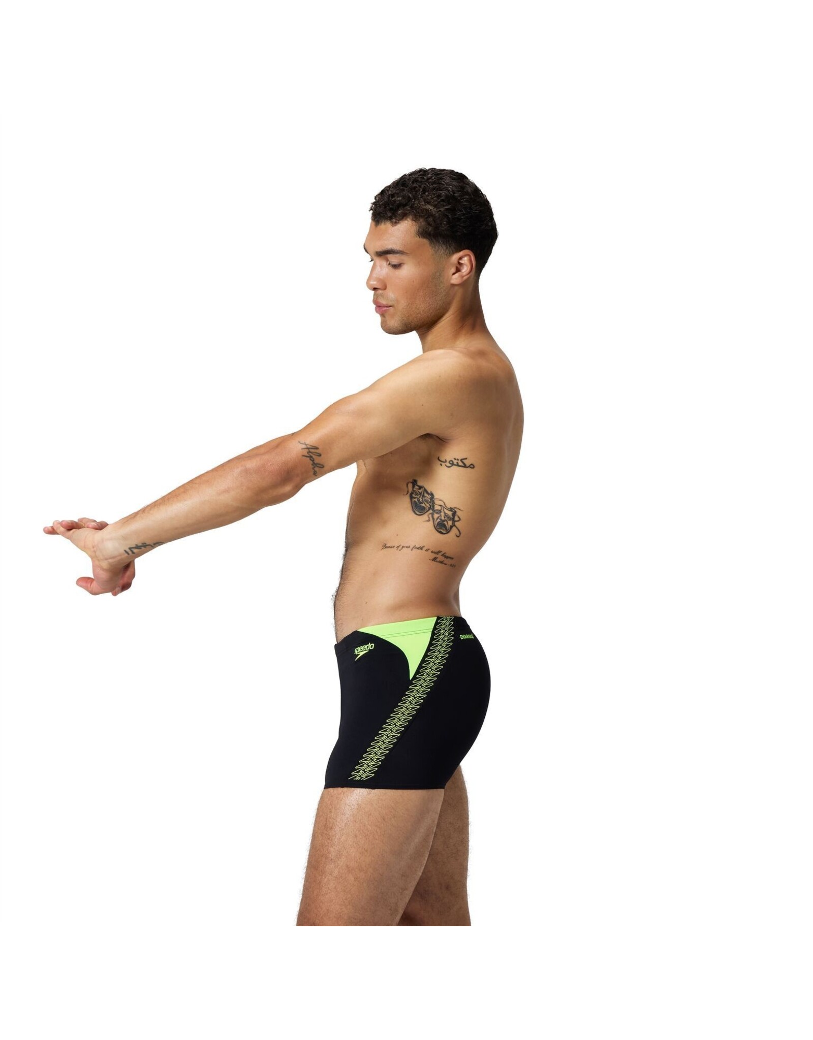 Speedo ECO+ HYPERBOOM SPLICE AQSH BLA/YEL