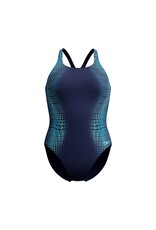 Speedo ECO+ DIG PLACEM MEDALIST NAV/BLU
