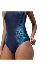 Speedo ECO+ DIG PLACEM MEDALIST NAV/BLU