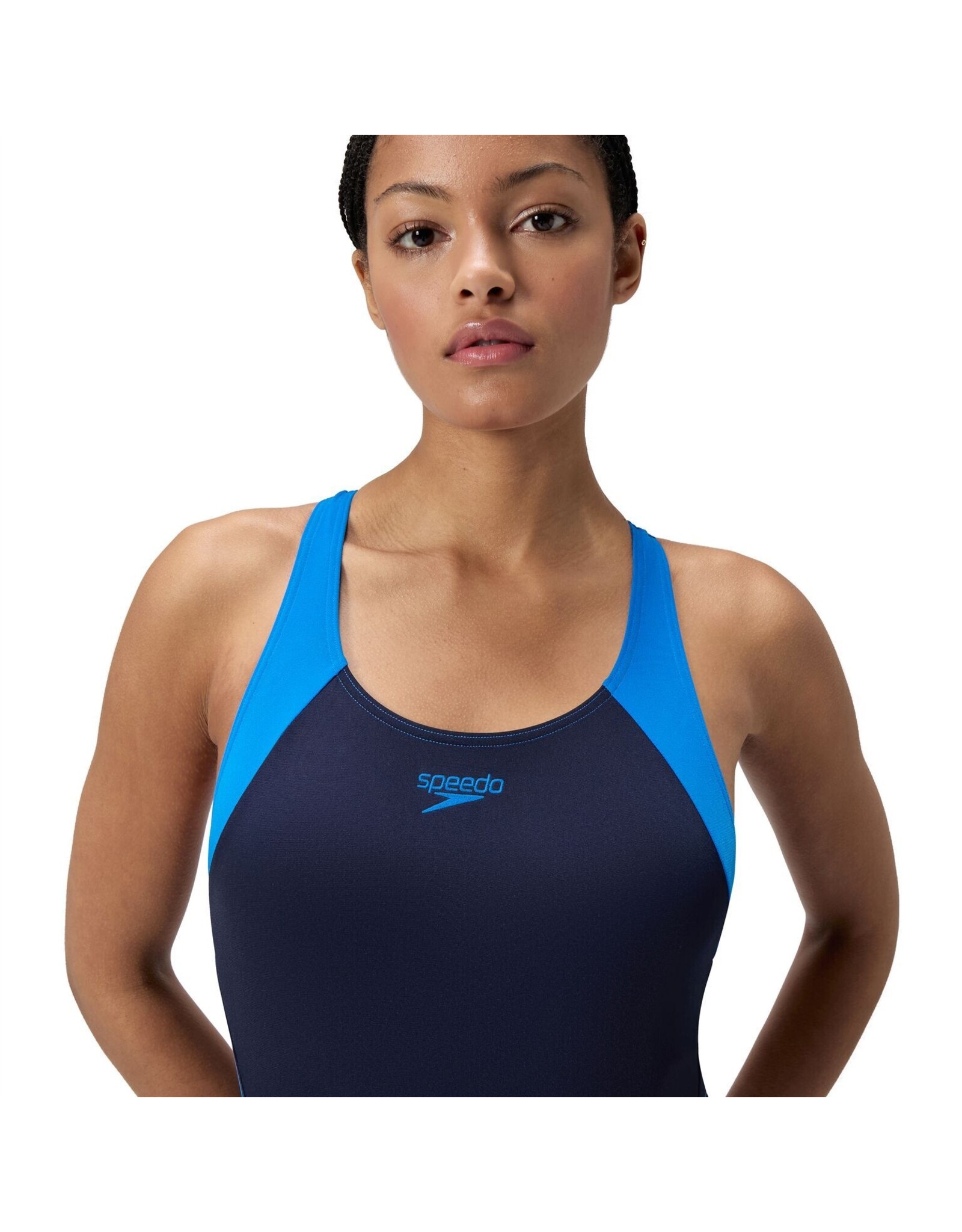 Speedo ECO+ H-BOOM SPLICE RACERB NAV/BLU