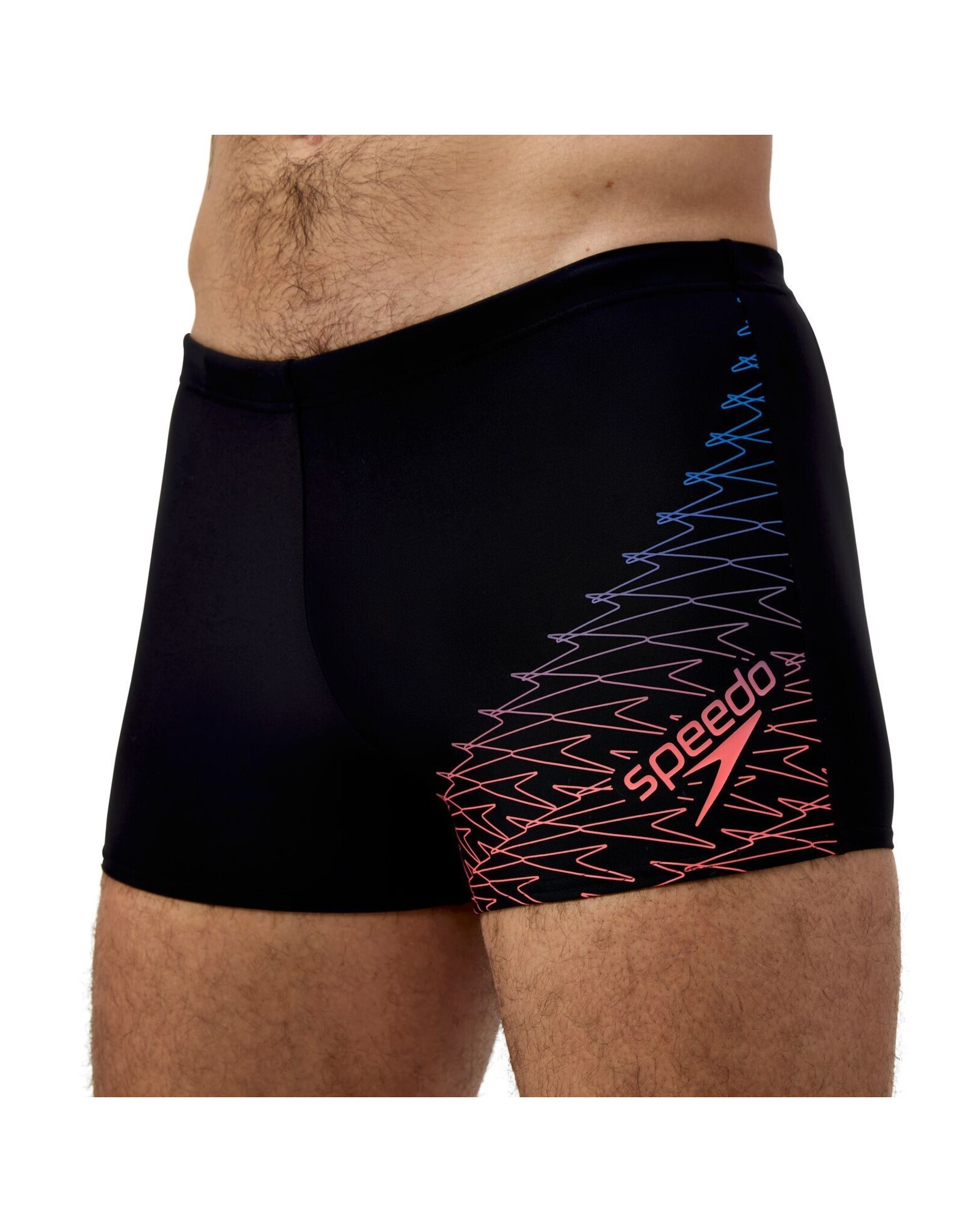 Speedo ECO MEDLEY LOGO AQSH BLA/ORA