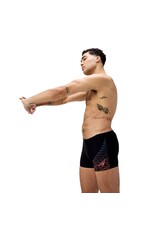 Speedo ECO MEDLEY LOGO AQSH BLA/ORA