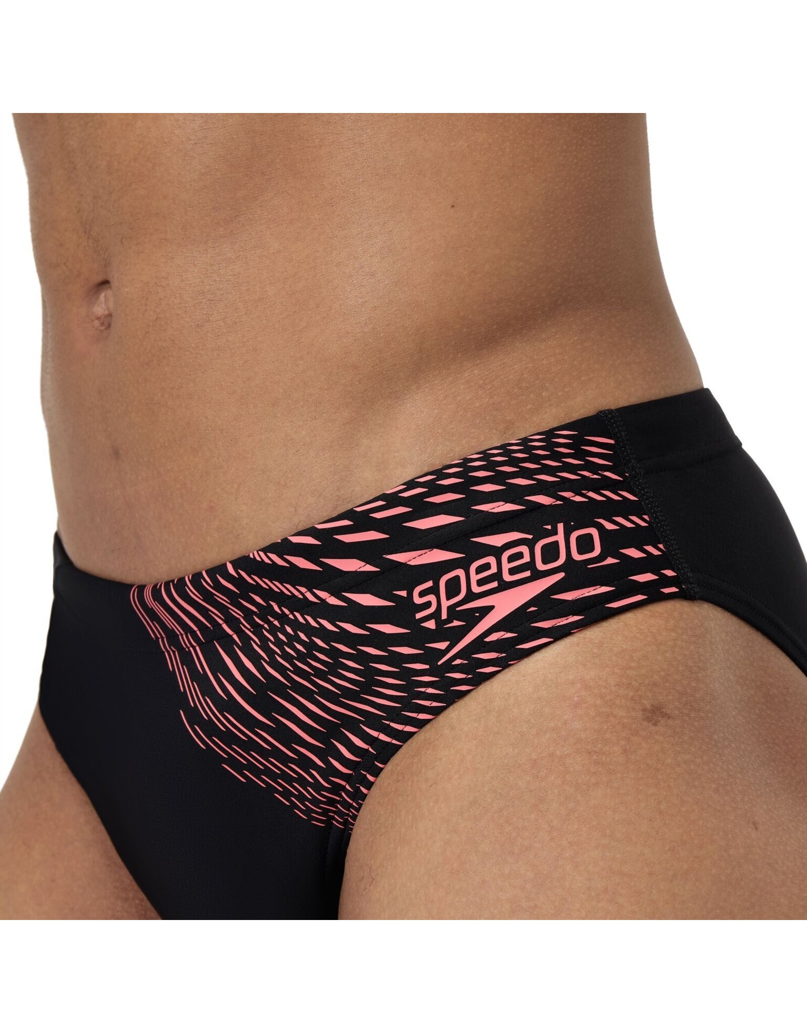 Speedo ECO MEDLEY LOGO 7C BRIEF BLA/ORA