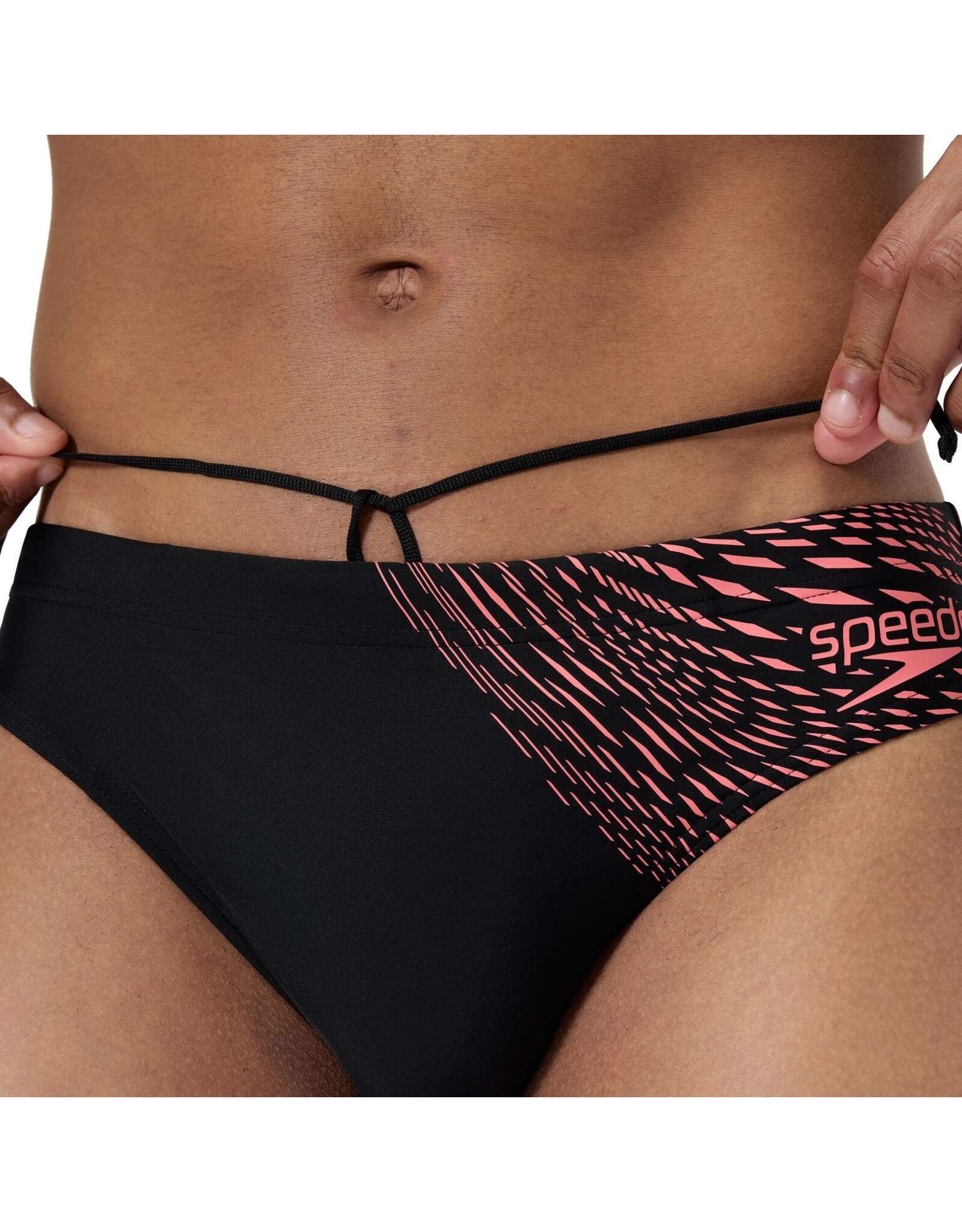 Speedo ECO MEDLEY LOGO 7C BRIEF BLA/ORA