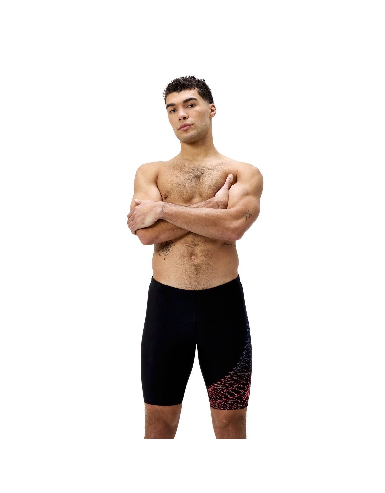 Speedo ECO MEDLEY LOGO JAM BLA/ORA