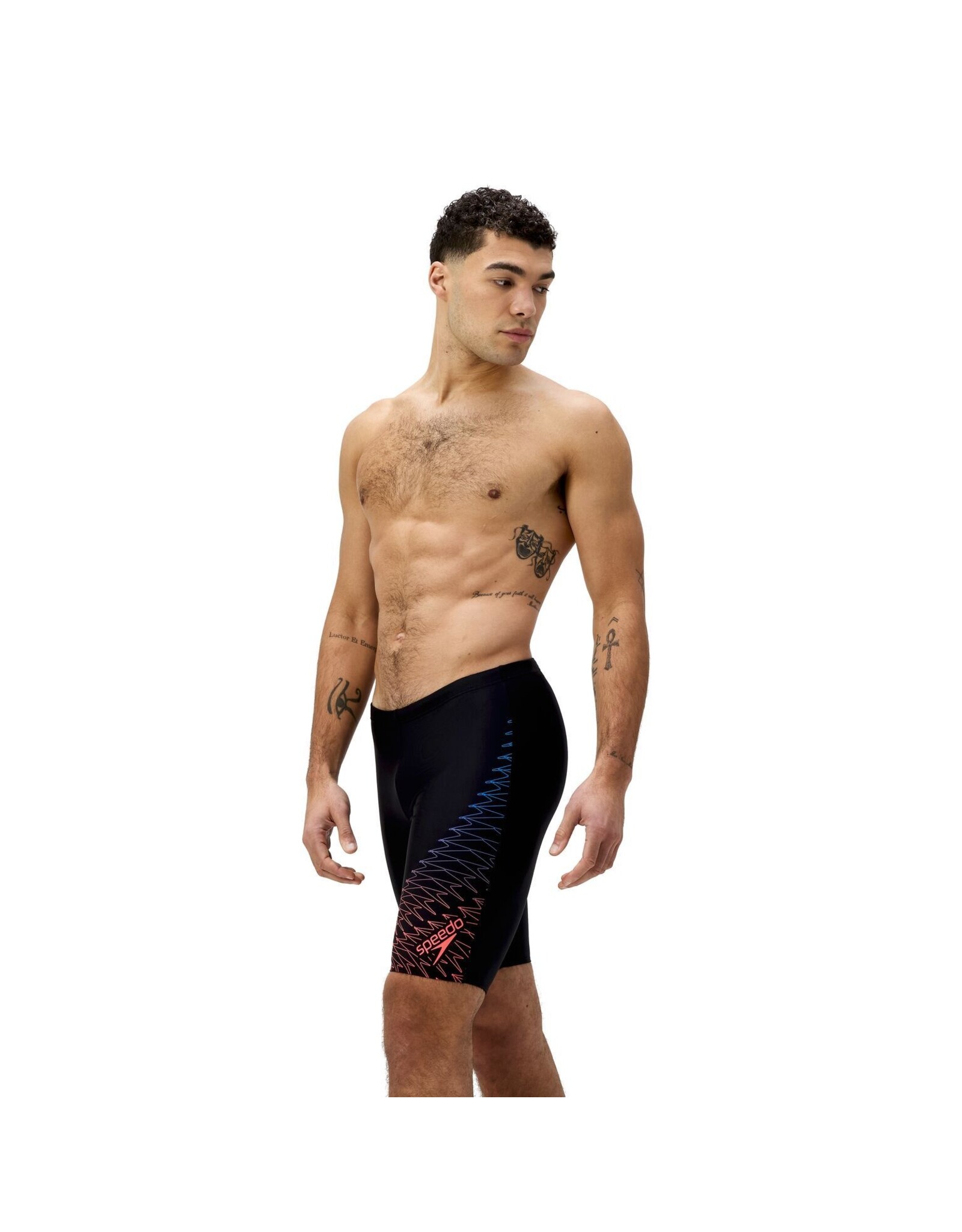 Speedo ECO MEDLEY LOGO JAM BLA/ORA
