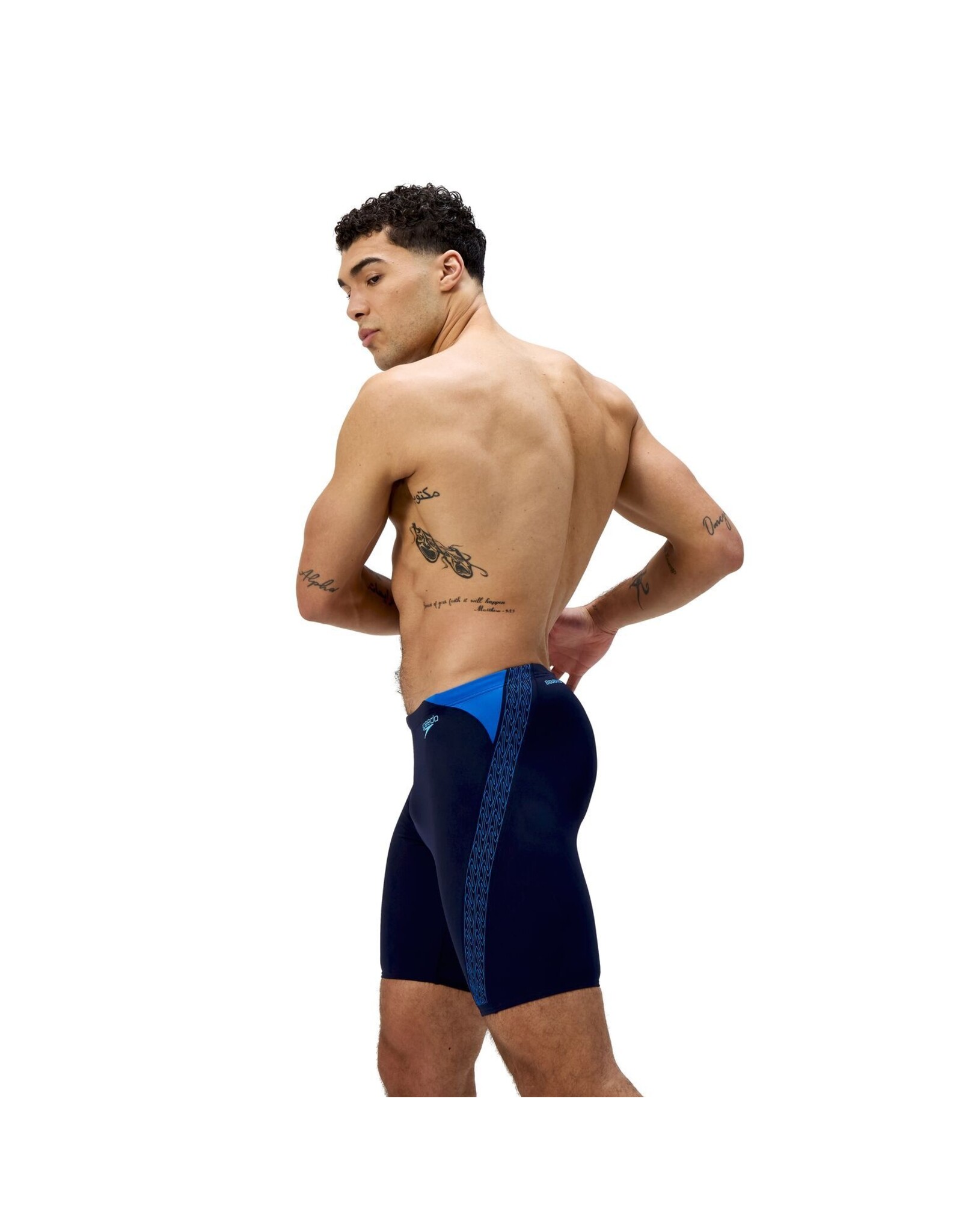 Speedo ECO+ HYPERBOOM SPLICE JAM NAV/BLU