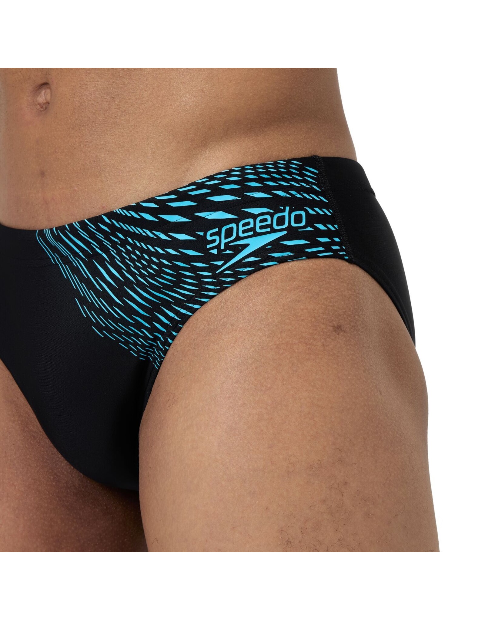 Speedo ECO MEDLEY LOGO 7C BRIEF BLA/BLU