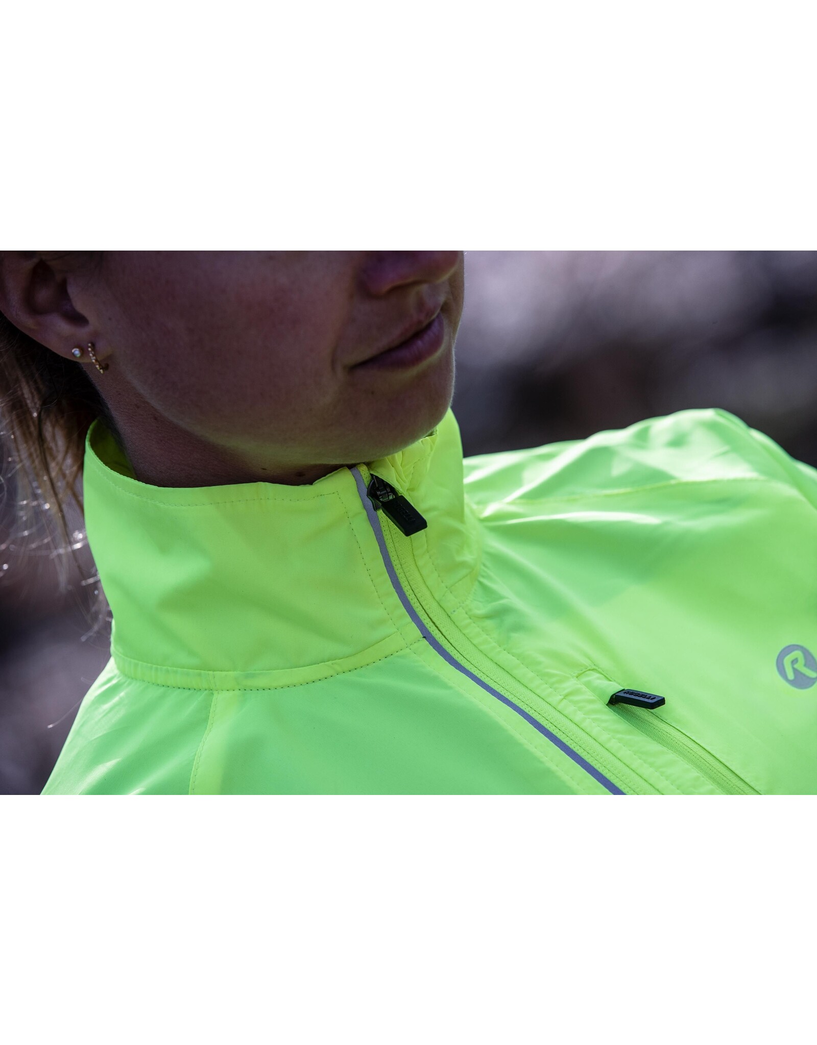 Rogelli Core- Jacket Women-fluor yellow