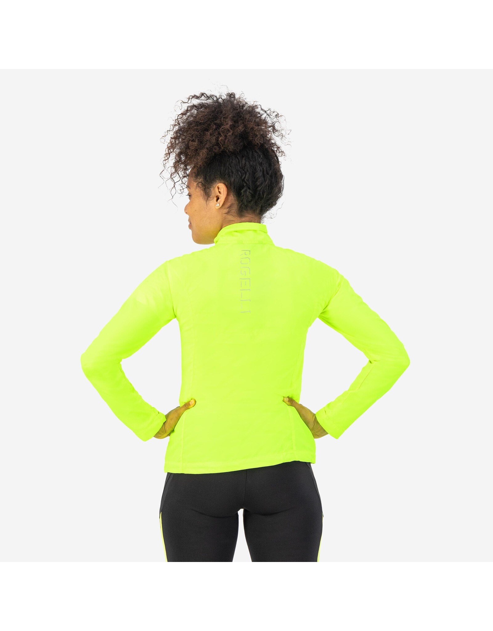 Rogelli Core- Jacket Women-fluor yellow