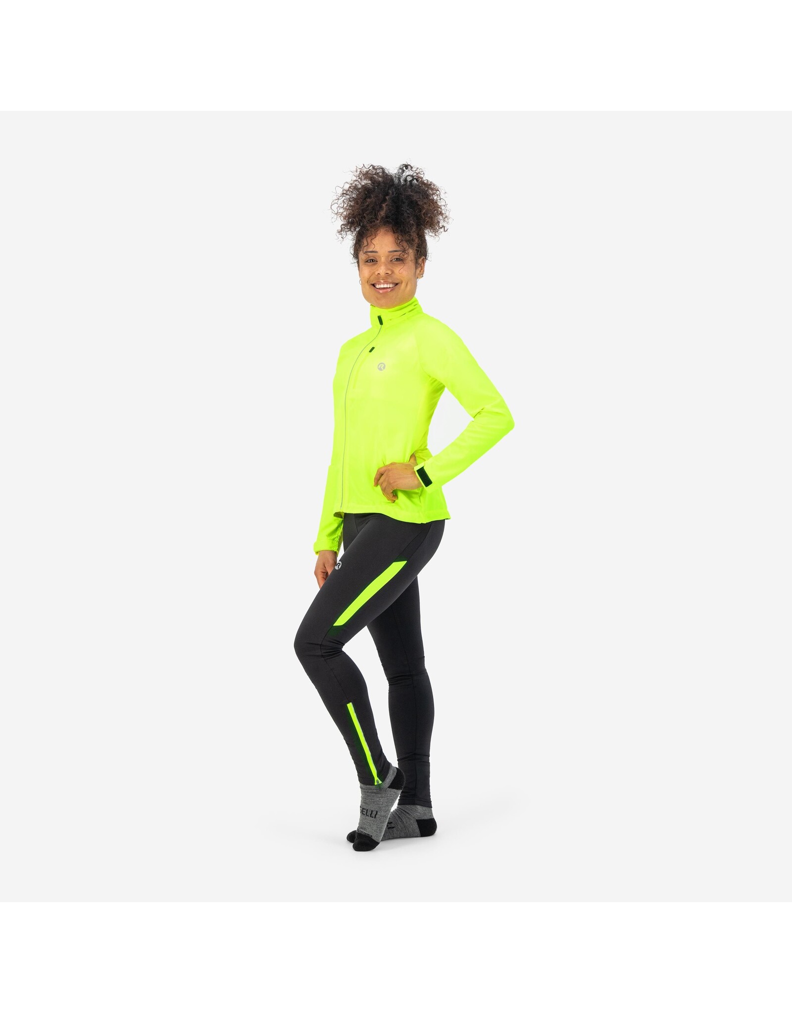 Rogelli Core- Jacket Women-fluor yellow