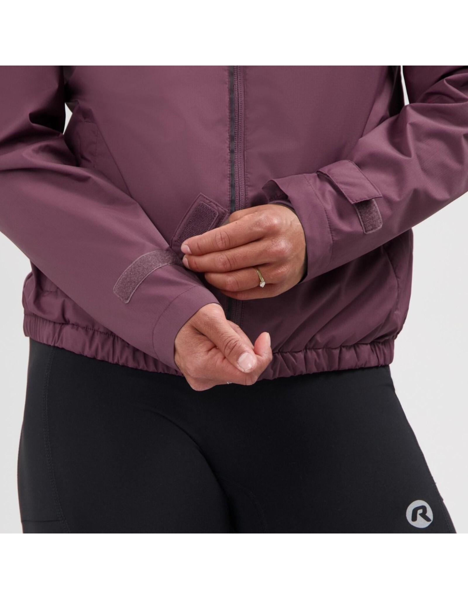 Rogelli Essential- jacket Womens-eggplant