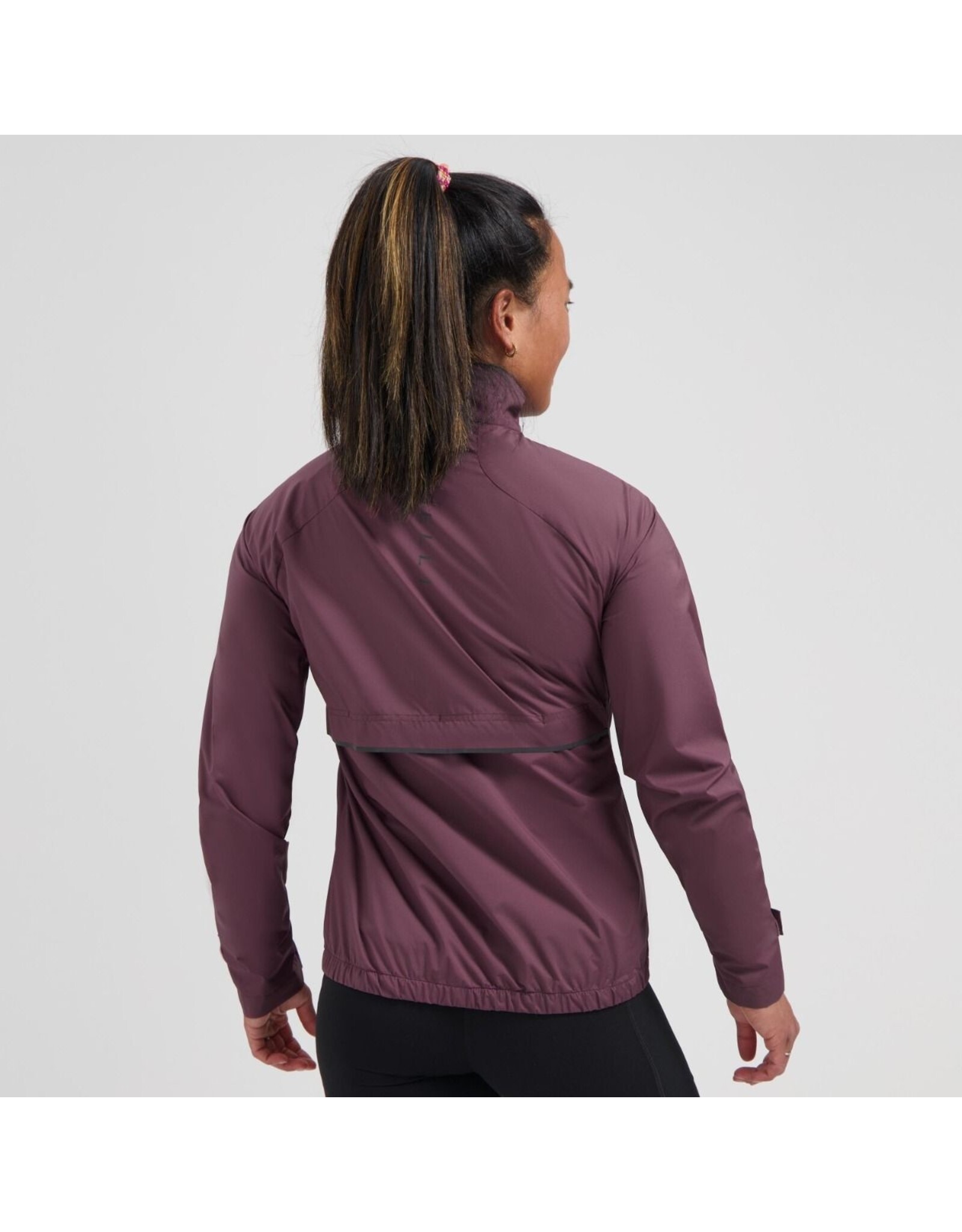 Rogelli Essential- jacket Womens-eggplant