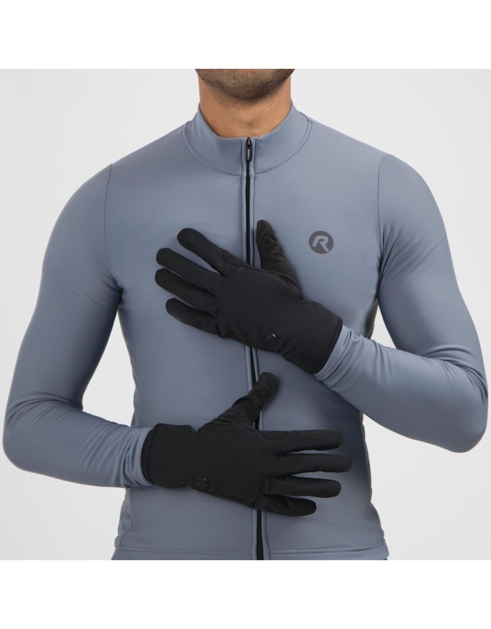 Rogelli Signature- raceday windproof glove-black