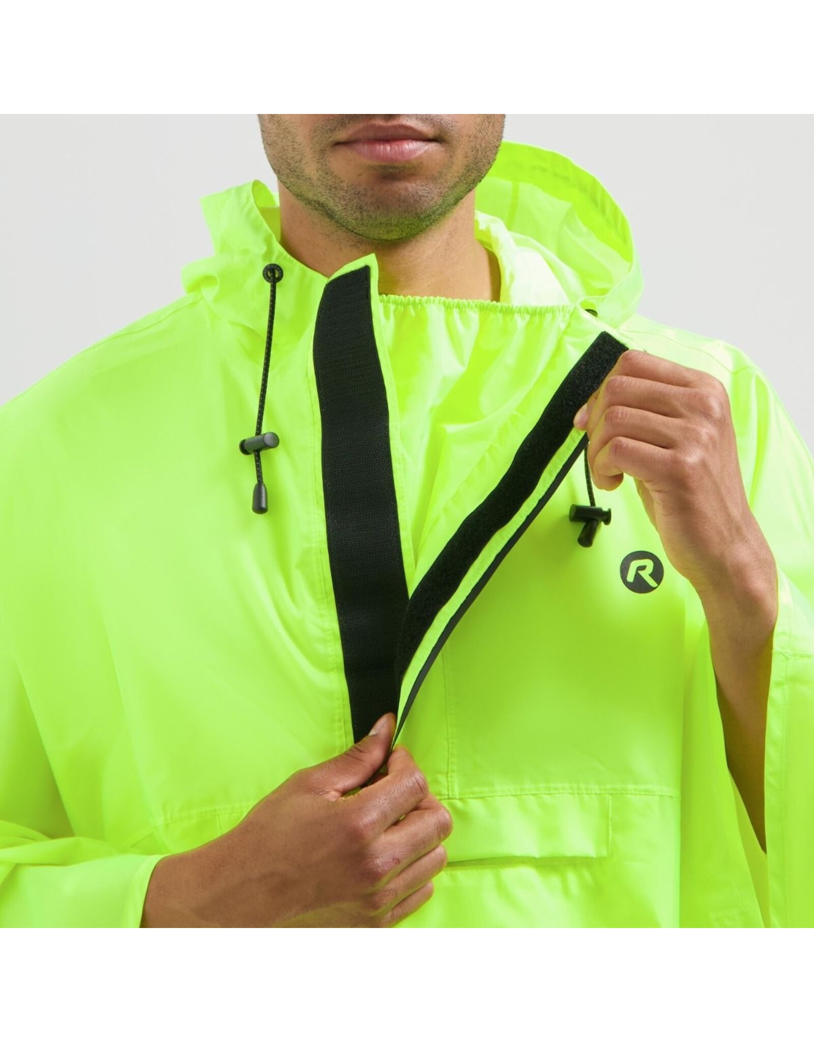 Rogelli Commuter Core- rain poncho-fluor yellow