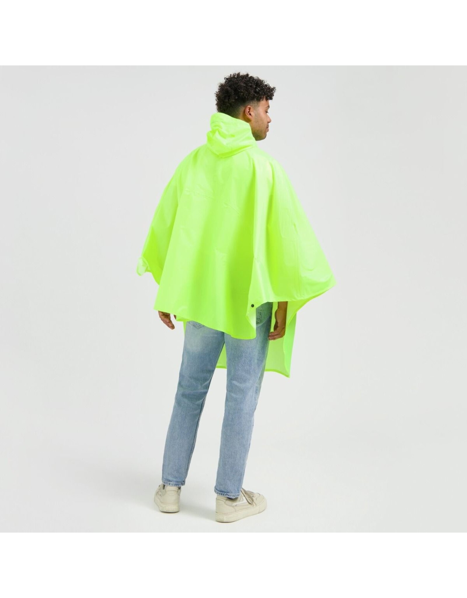 Rogelli Commuter Core- rain poncho-fluor yellow