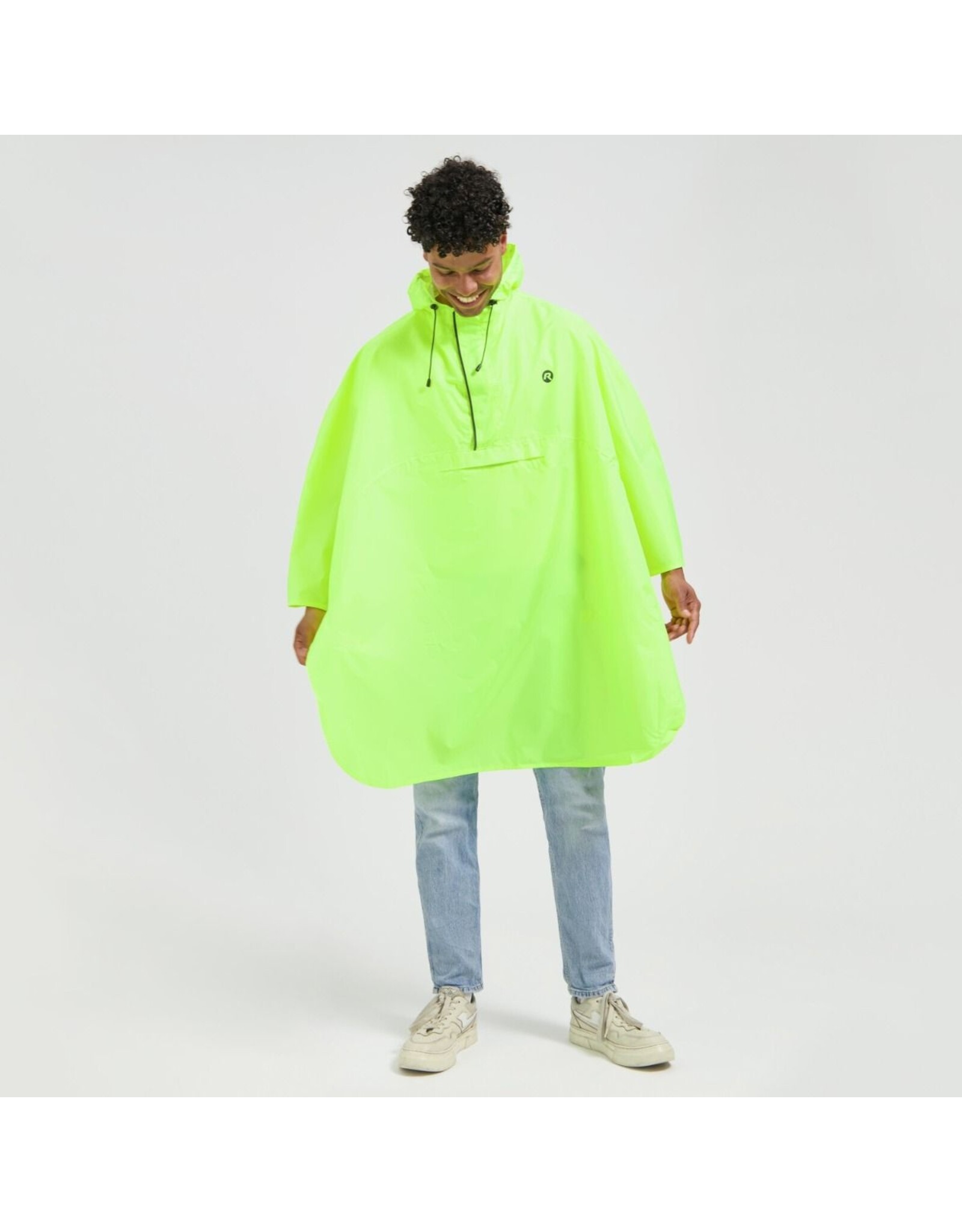 Rogelli Commuter Core- rain poncho-fluor yellow