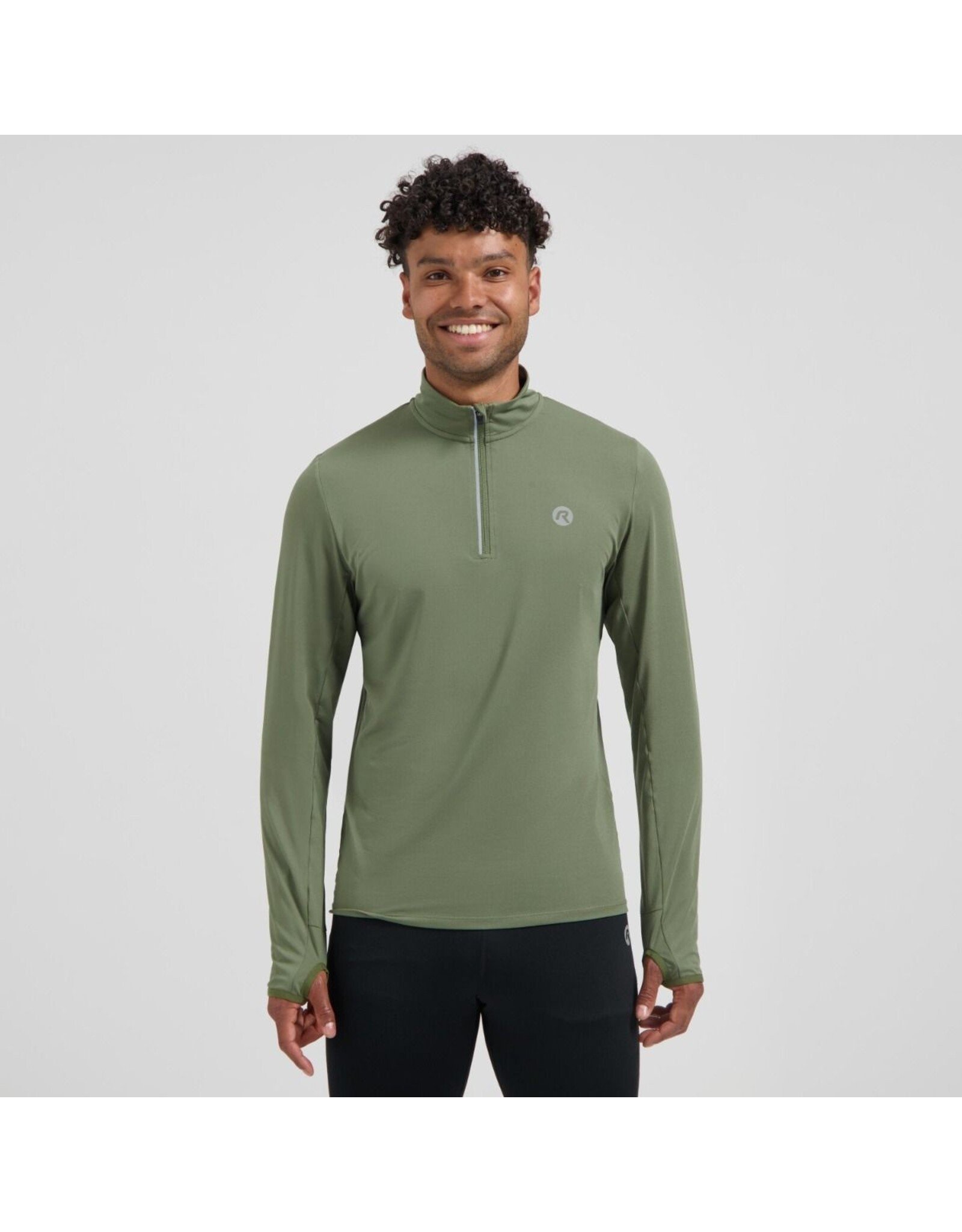 Rogelli Core- top long sleeve-green