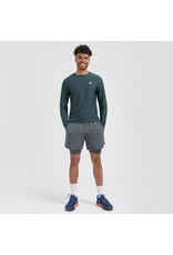 Rogelli Essential- t-shirt long sleeve-blue