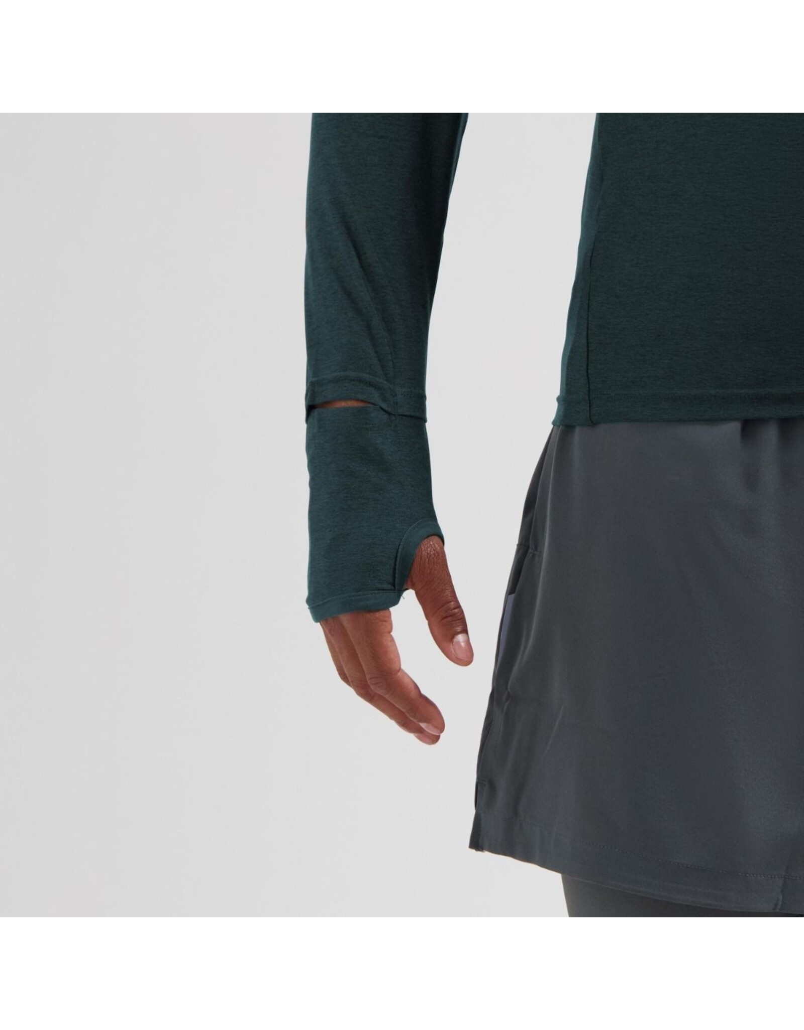 Rogelli Essential- t-shirt long sleeve-blue