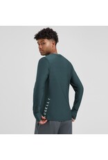 Rogelli Essential- t-shirt long sleeve-blue