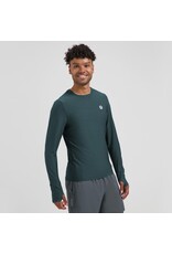 Rogelli Essential- t-shirt long sleeve-blue