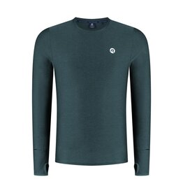 Rogelli Essential- t-shirt long sleeve-blue