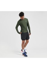 Rogelli Essential- t-shirt long sleeve-green