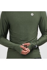 Rogelli Essential- t-shirt long sleeve-green