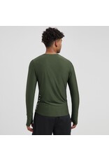 Rogelli Essential- t-shirt long sleeve-green