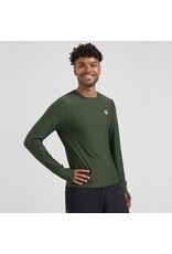 Rogelli Essential- t-shirt long sleeve-green