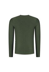 Rogelli Essential- t-shirt long sleeve-green