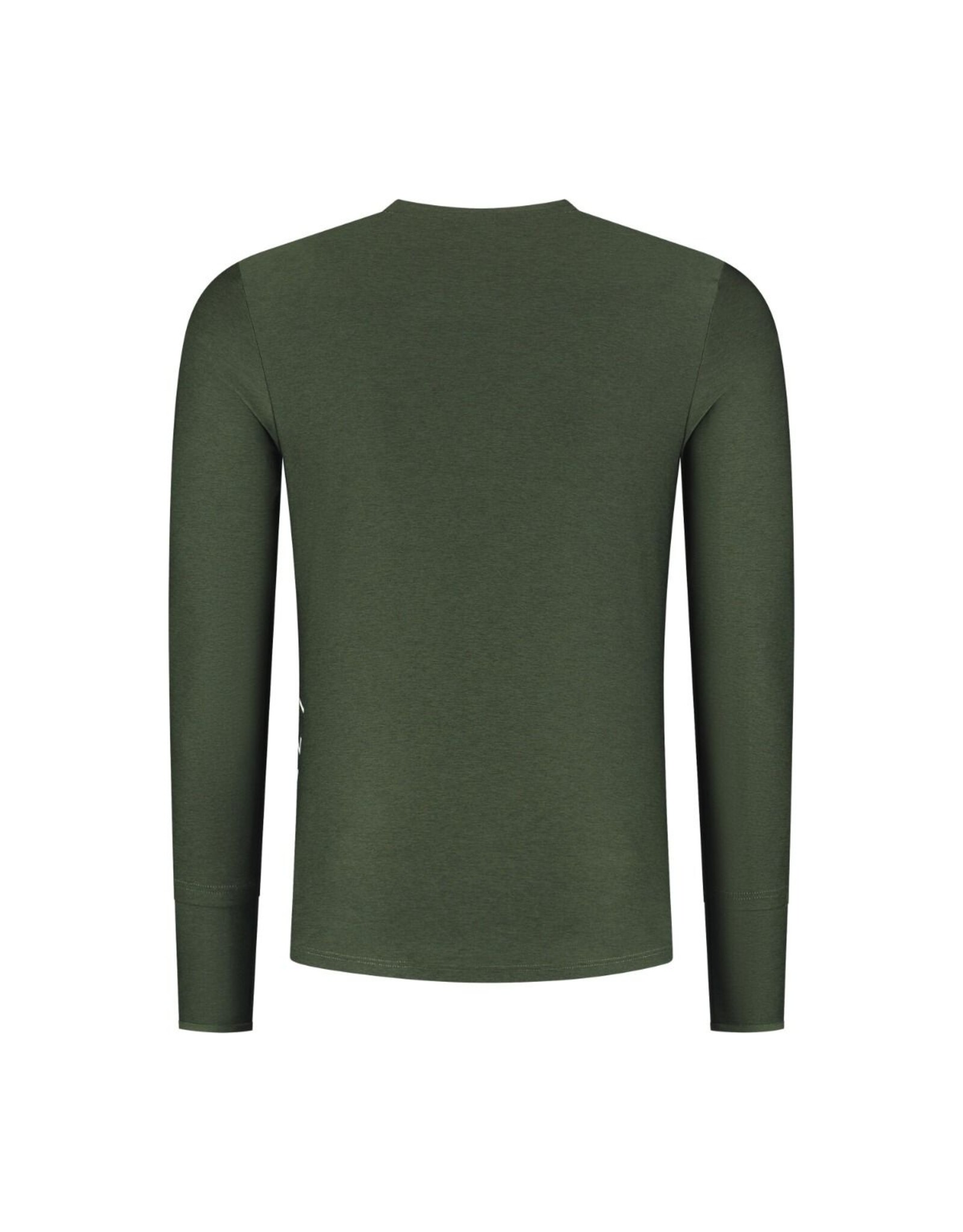 Rogelli Essential- t-shirt long sleeve-green