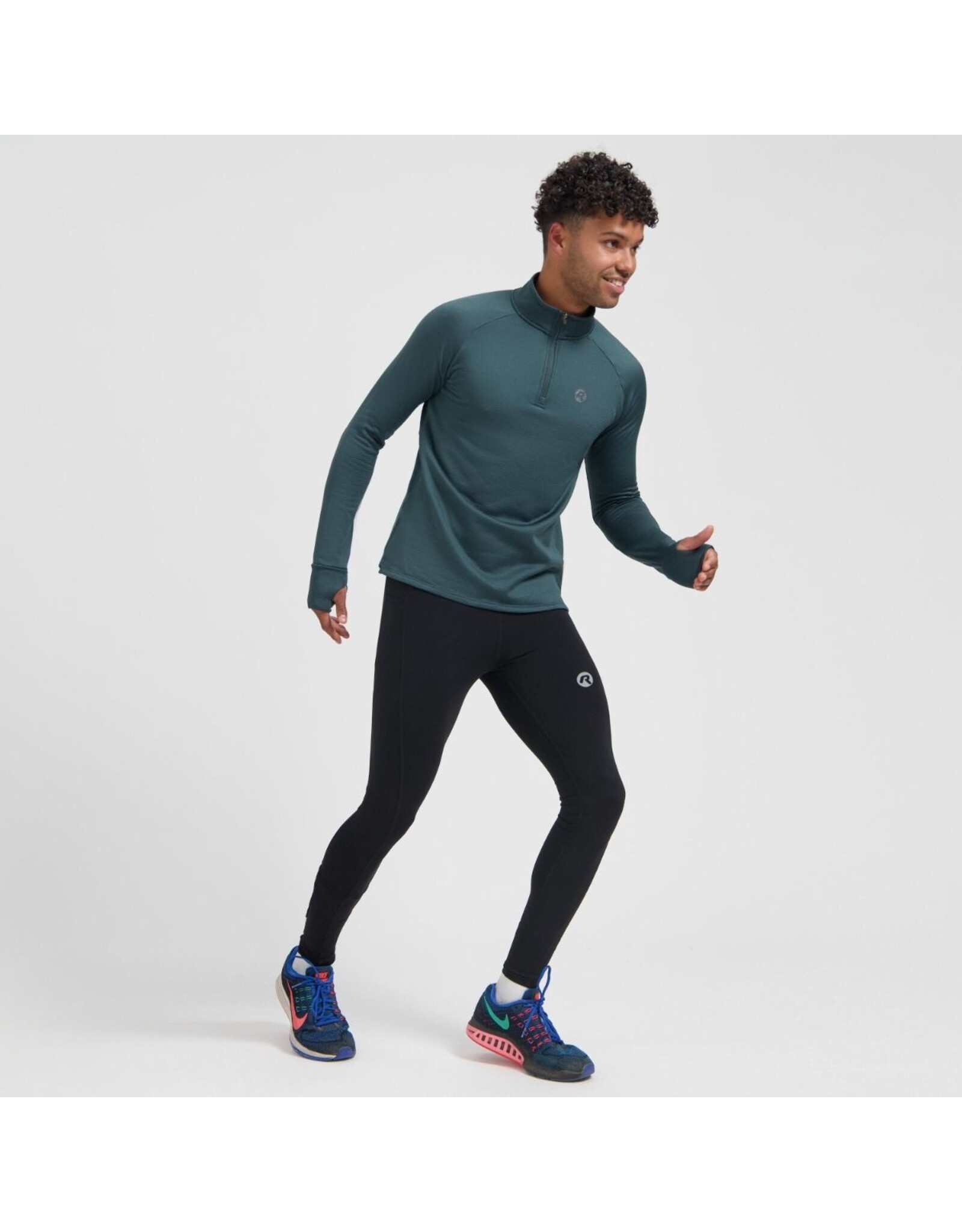 Rogelli Essential- top long sleeve-blue