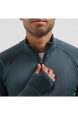 Rogelli Essential- top long sleeve-blue