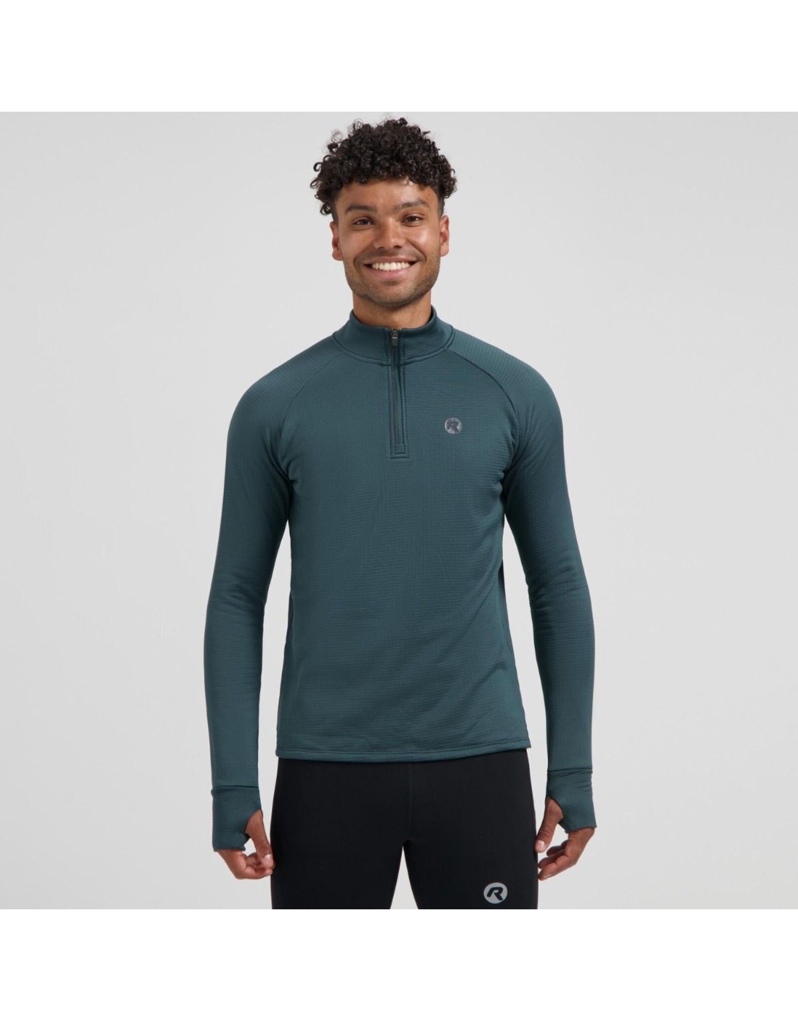 Rogelli Essential- top long sleeve-blue