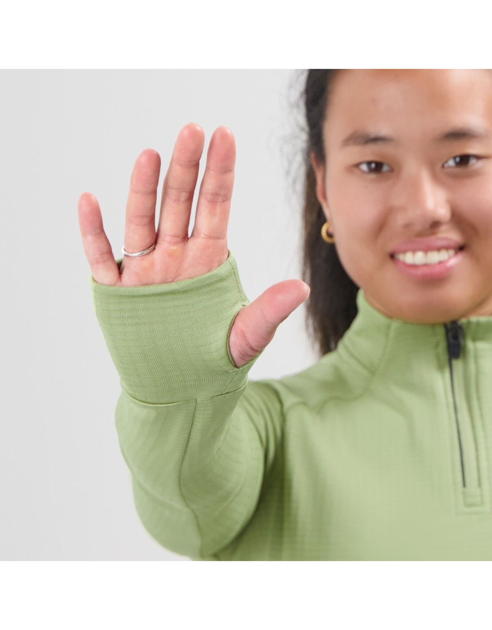 Rogelli Essential- top long sleeve-green