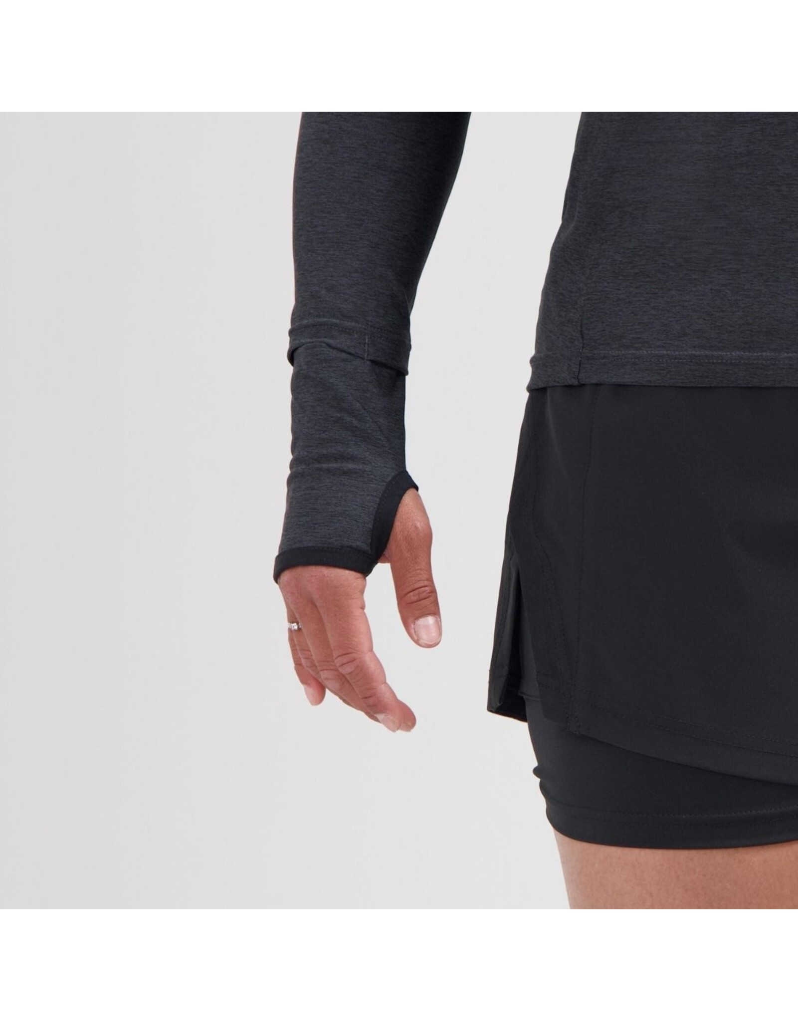 Rogelli Essential- tshirt long sleeve-black