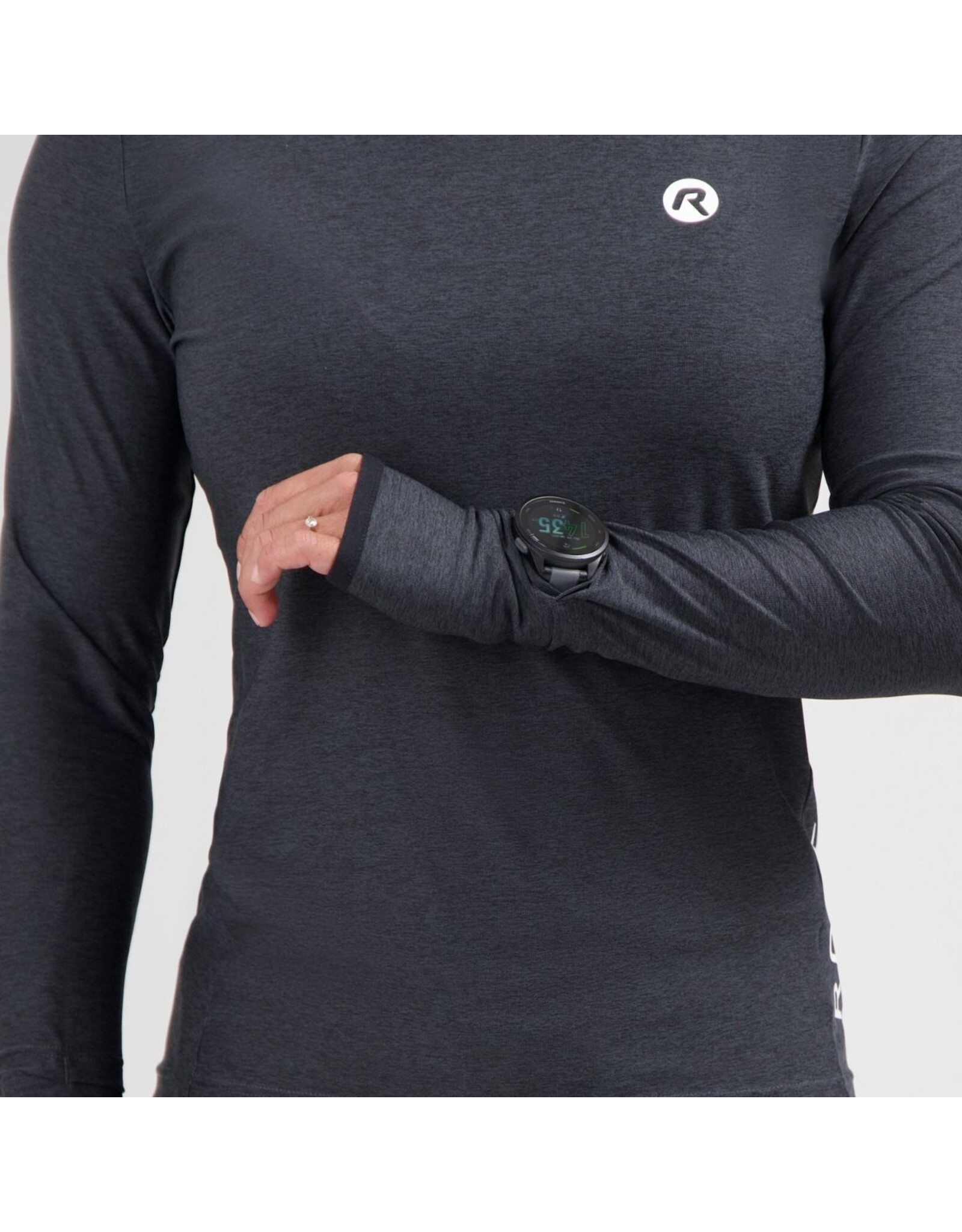 Rogelli Essential- tshirt long sleeve-black