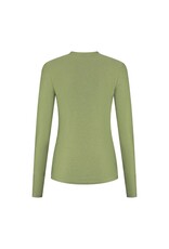 Rogelli Essential- tshirt long sleeve-green