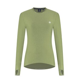Rogelli Essential- tshirt long sleeve-green
