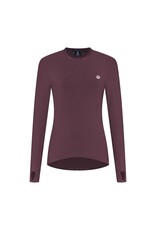 Rogelli Essential- tshirt long sleeve-eggplant