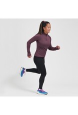 Rogelli Essential- top long sleeve-eggplant