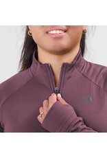 Rogelli Essential- top long sleeve-eggplant