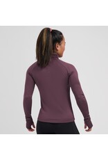 Rogelli Essential- top long sleeve-eggplant